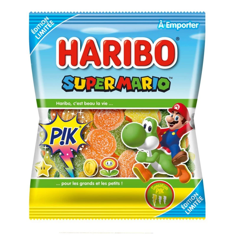 Pik haribo brick 100g – Palais des Bonbons